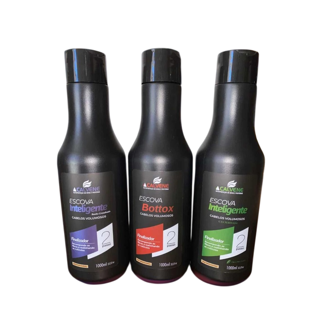 Kit Escova Progressiva Calvene 1L