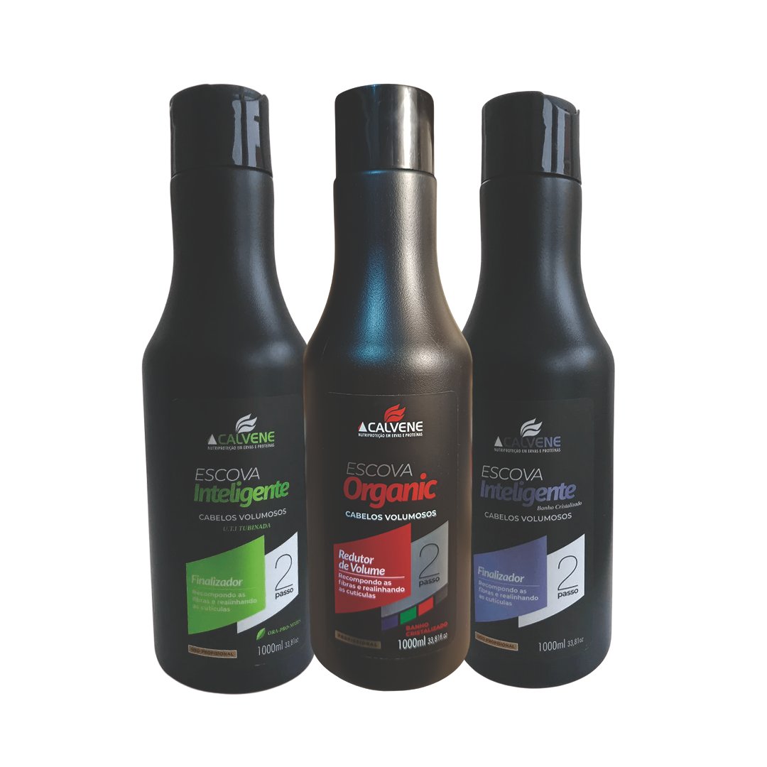Kit Escova Progressiva Calvene 1L